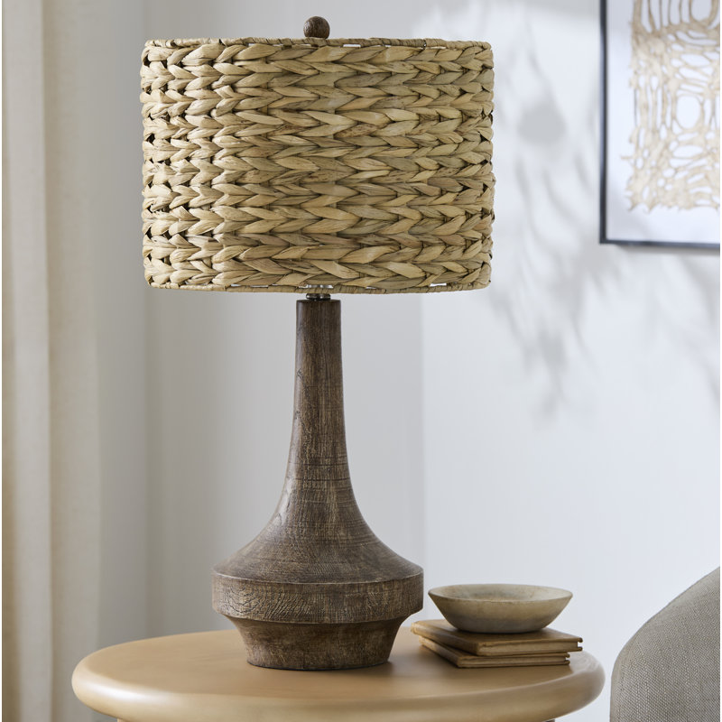 Lampe de table Carson, Brun délavé