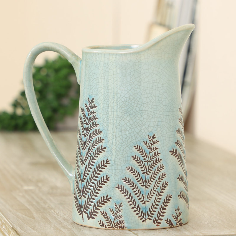 Doyle Ceramic Decorative Urns & Jars, Blue