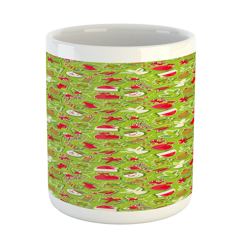 Grande tasse à café bonhomme de neige