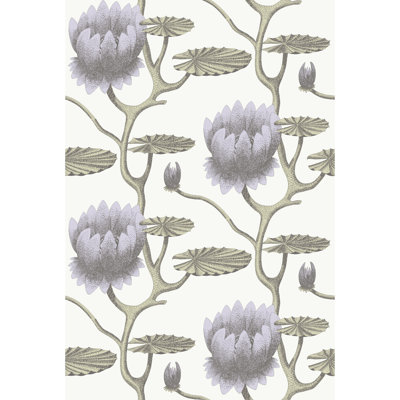 Summer Lily Floral Wallpaper Roll