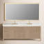 Meuble-lavabo double 84 po avec miroir Lala-1652627542