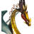 Onancock Dragons Weather Resistant Metal Solar LED Garden Statue