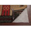 Tapis unique en laine jaune / rouge / noir New Age