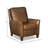 Astha Genuine Leather Push-Back Recliner