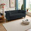 Canapé Chesterfield Chesterfield 3 places avec accoudoirs roulés et garniture cloutée