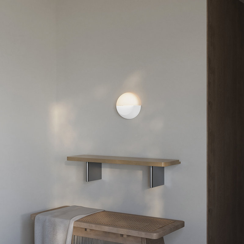 Proton Wall Sconce, Snow