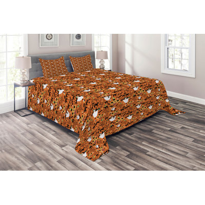 Halloween Farmhouse / Country Coverlet
