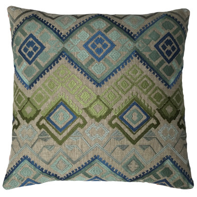 Coussin décoratif géométrique 
