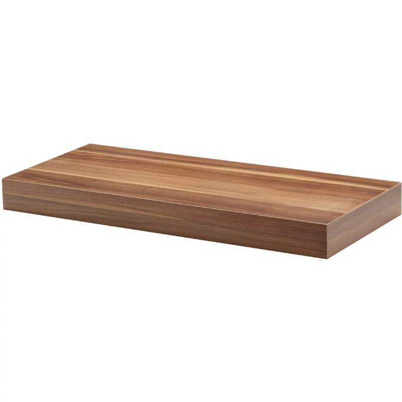Catherene Floating Shelf, Walnut