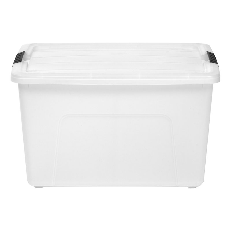 Contenant de rangement IRIS, Blanc naturel, H 13,02 po x l 16,6 po x P 22,02 po