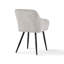 48cm H Velvet Upholstered Metal Armchair-102466034