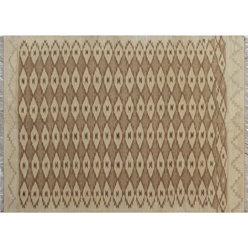 Benge Wool Geometric Indoor Rug