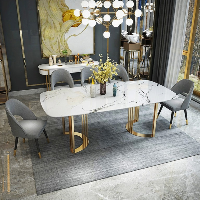 Table de salle à manger Nordic, H 29,53 po x l 70,87 po x P 31,50 po