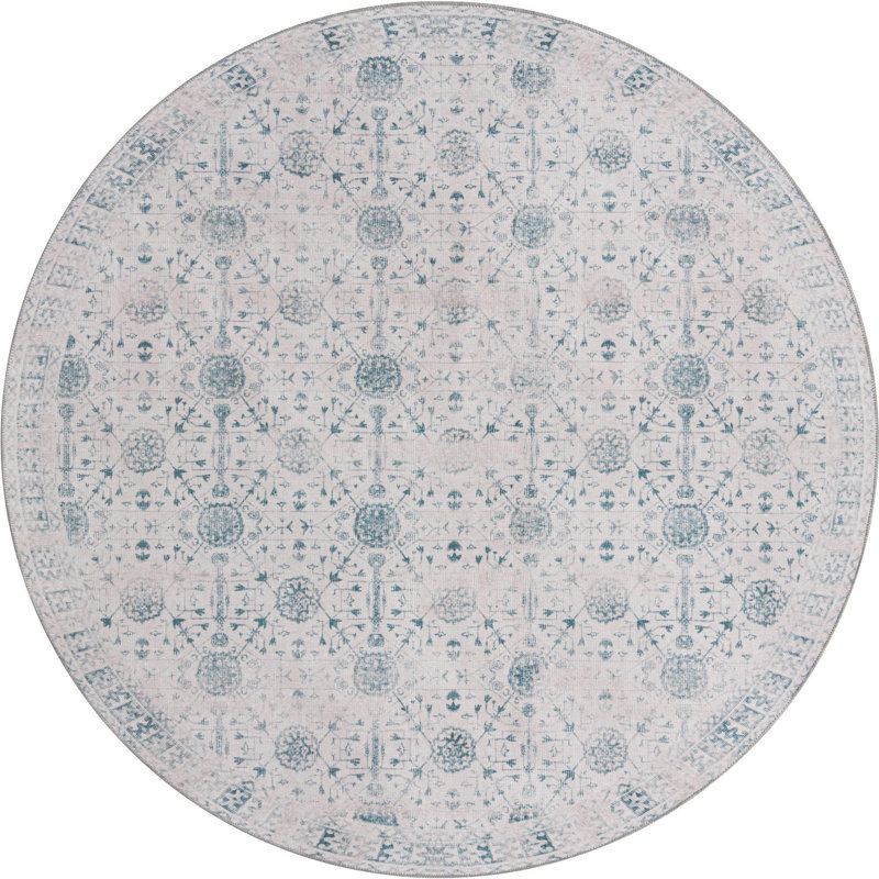 Tilghman Chenille Indoor Rug, Round 7'6"