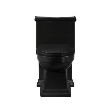 DeerValley Dv-1f026 Ally Dual Flush Elongated One-Piece Standard-Size Toilet (Seat Included)