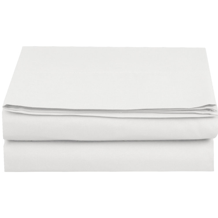 Percale Solid Colour Fitted Sheet