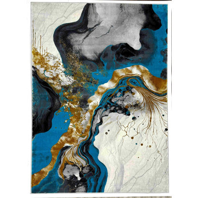 Tapis Carleen 1111 - turquoise