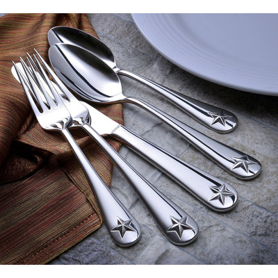 Oneida Tindra 45 Piece Flatware Set, Service for 8