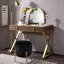 Bureau de meuble-lavabo avec miroir