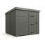 Total Sheds 8ft x 9ft Composite Pent Garden Shed - Single Door - No Windows - EPDM Rubber Roof - UK Manufactured