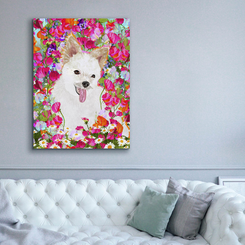 Toile épique Graffiti «Sweet Lacey» par Thatgrubgirl, 40 po x 54 po, H 54 po x l 40 po
