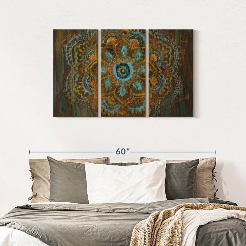 Ensemble de 3 pièces Bombay, H 28 po x l 45 po x P 1,25 po