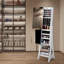 Armoire à bijoux avec miroir