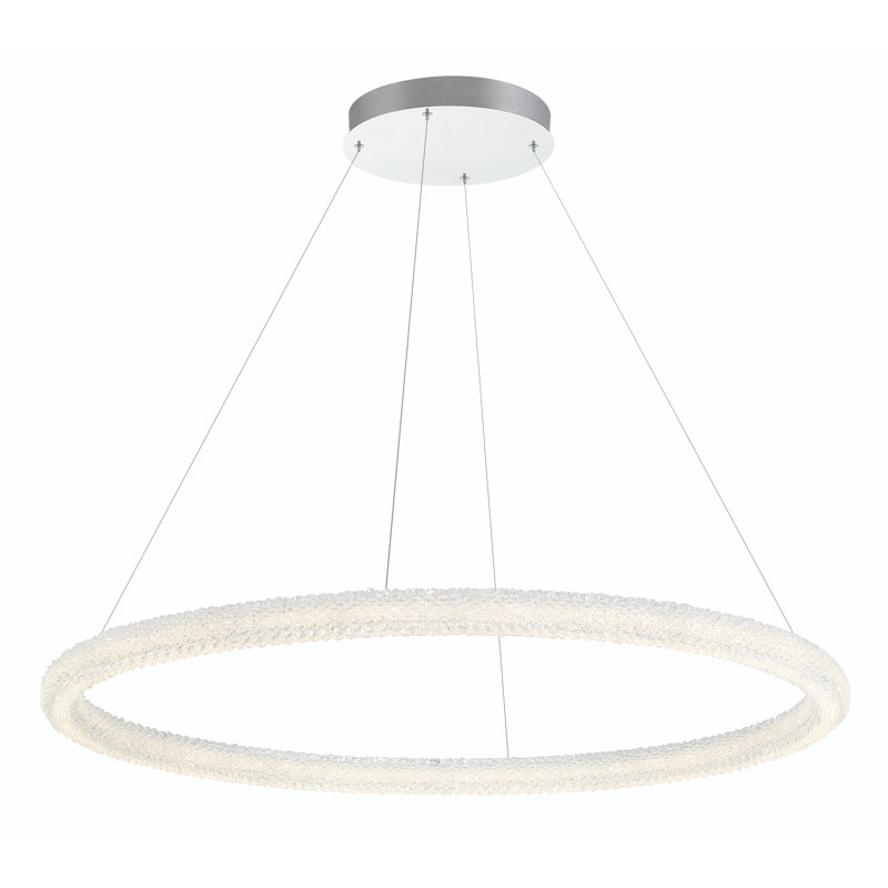 Sassi 1 light Chandelier in Chrome