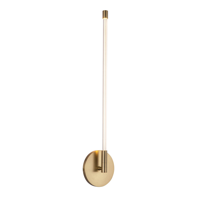 Motif Aluminium LED Wall Sconce, 22.5" H x 4.63" W x 1.75" D