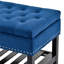 Banc de rangement en bois massif Radwa-1828185638