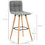 Clarendon Counter Stool with Solid Wood Frame