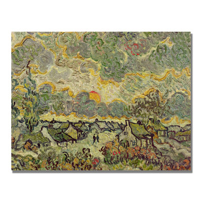 "Autumn Landscape" par Vincent Van Gogh, reproduction d'art sur toile