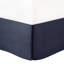 Ensemble d'édredon 7 pièces très grand bleu marine comprenant un beau rembourrage, un édredon, des taies décoratives, des coussins décoratifs et une jupe de lit-121228492-121228485