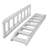 VEVOR Aluminum 72'' L Threshold Ramp