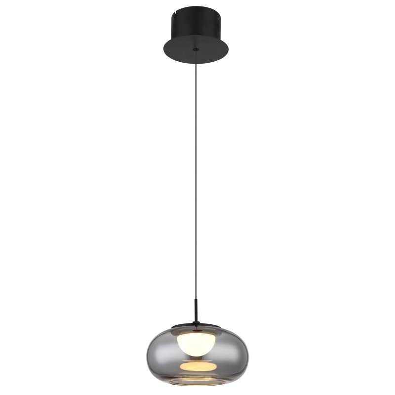 Chanyce 1 - Light LED Pendant, Smoke colour