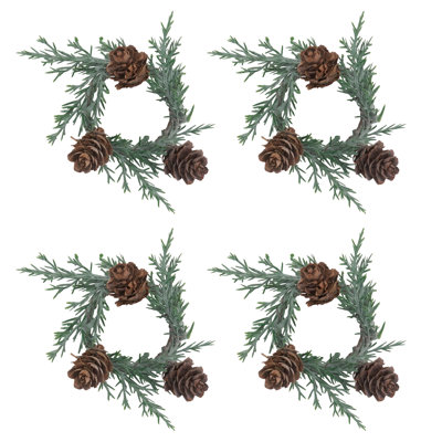 Pine Cone Design Table Napkin Ring