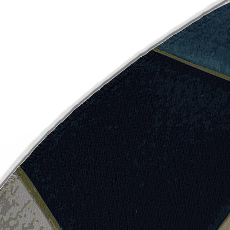 Tapis intérieur et extérieur Warp Constellation, Rond 5 pi