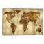 The World - Bronze On Gold by Russell Brennan - Print on Canvas-101336336-112914487