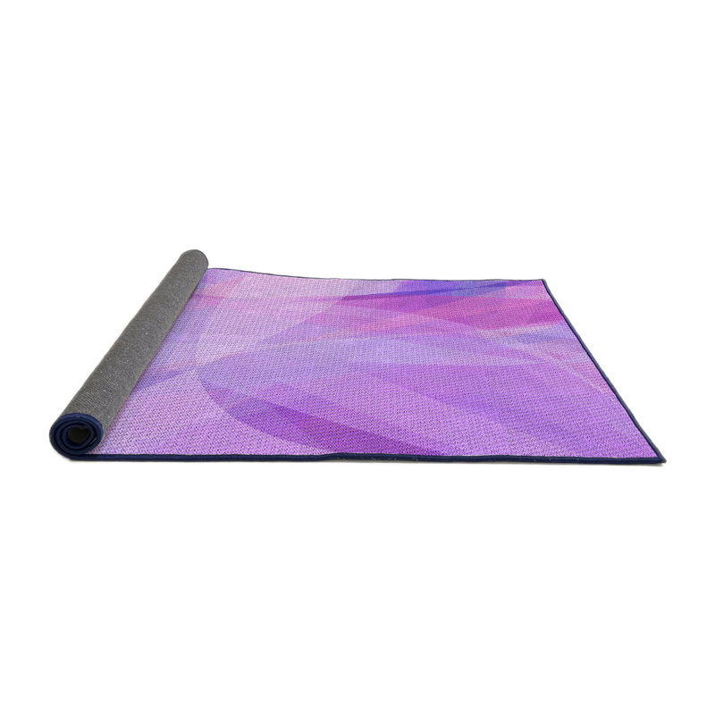 Wool Abstract Indoor Rug, Round 7'