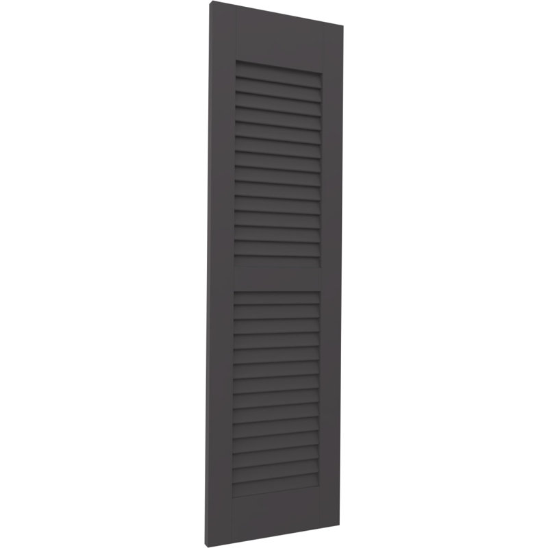 Deux volets à persiennes égales Americraft (par paire), 12", Montagne ombrageuse, 41"
