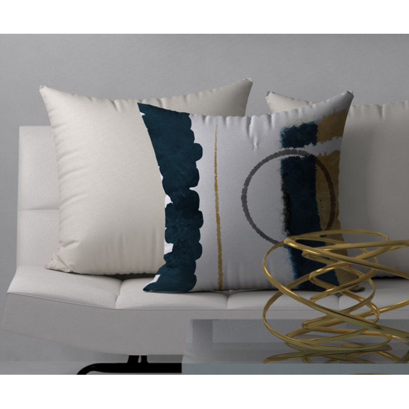 Housse de coussin carrée à paillettes, 18 po x 18 po