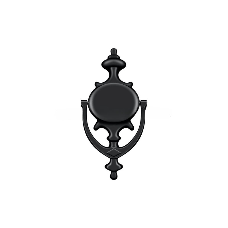 Deltana DK854U19 Door Knocker, Imperial in Paint Black, Paint Black