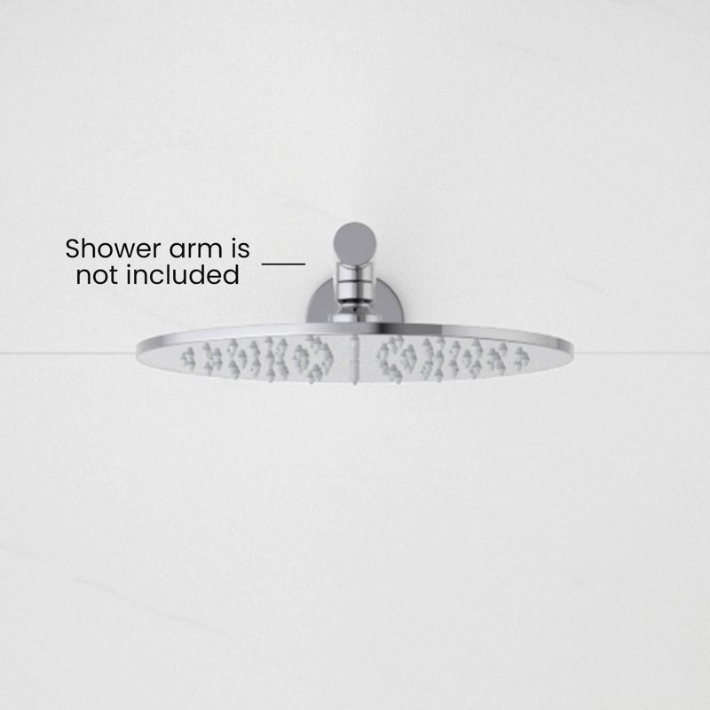 Rain Adjustable Shower Head 1.75 GPM GPM, Chrome