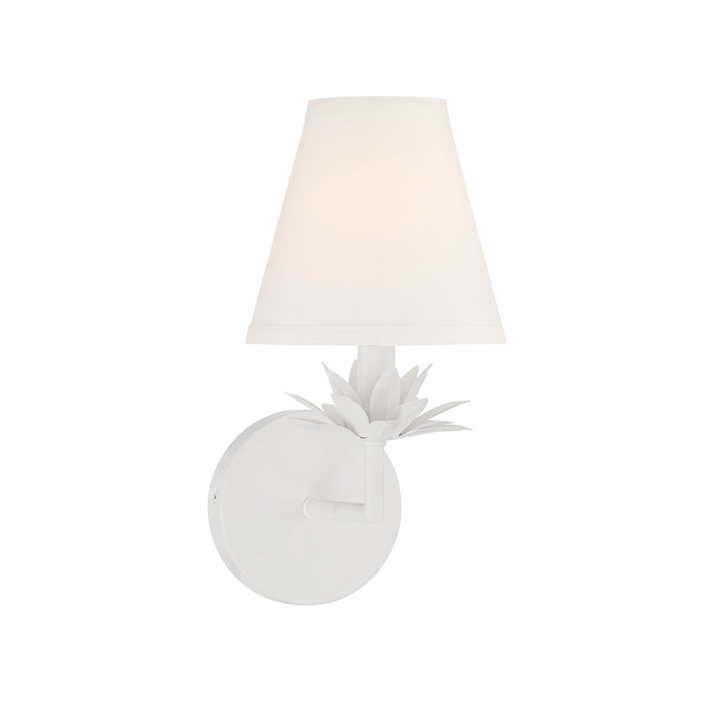 Applique murale articulée 1 lumière Idalia, Blanc