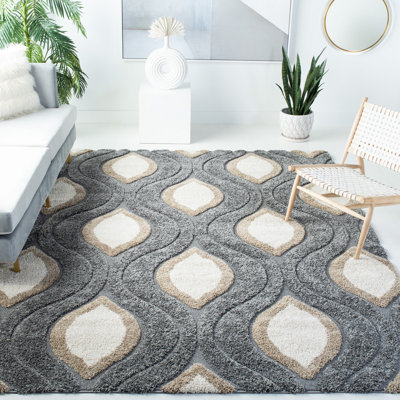 Altizer Shag Performance Geometric Rug