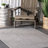 Mcelfresh Bordered Machine Woven / Power Loomed Gray Indoor/Outdoor Patio Rug-48816404