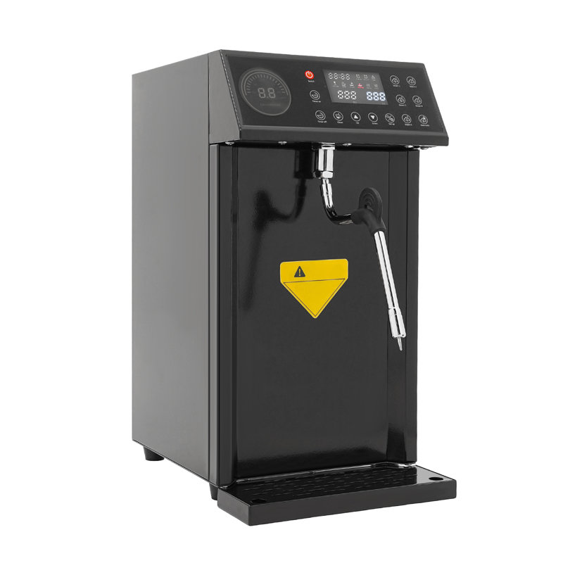 3000W 8L Commercial Steam Milk Coffee Foam Maker, Black