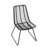 DEJA CHAIR,2PCS with 2 Cushions,Gray