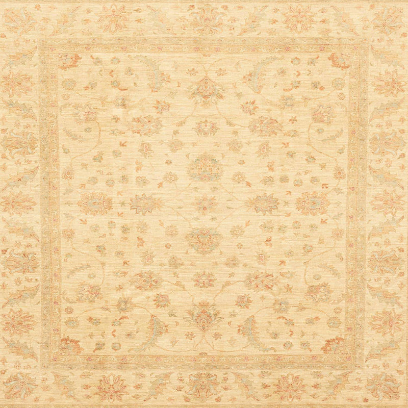 Tapis abstrait moderne 3784, Carré 8 pi