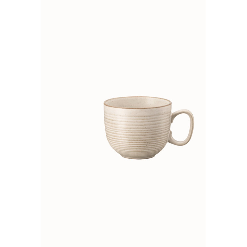 Nature Handmade Stoneware Cappuccino Cup, Sand